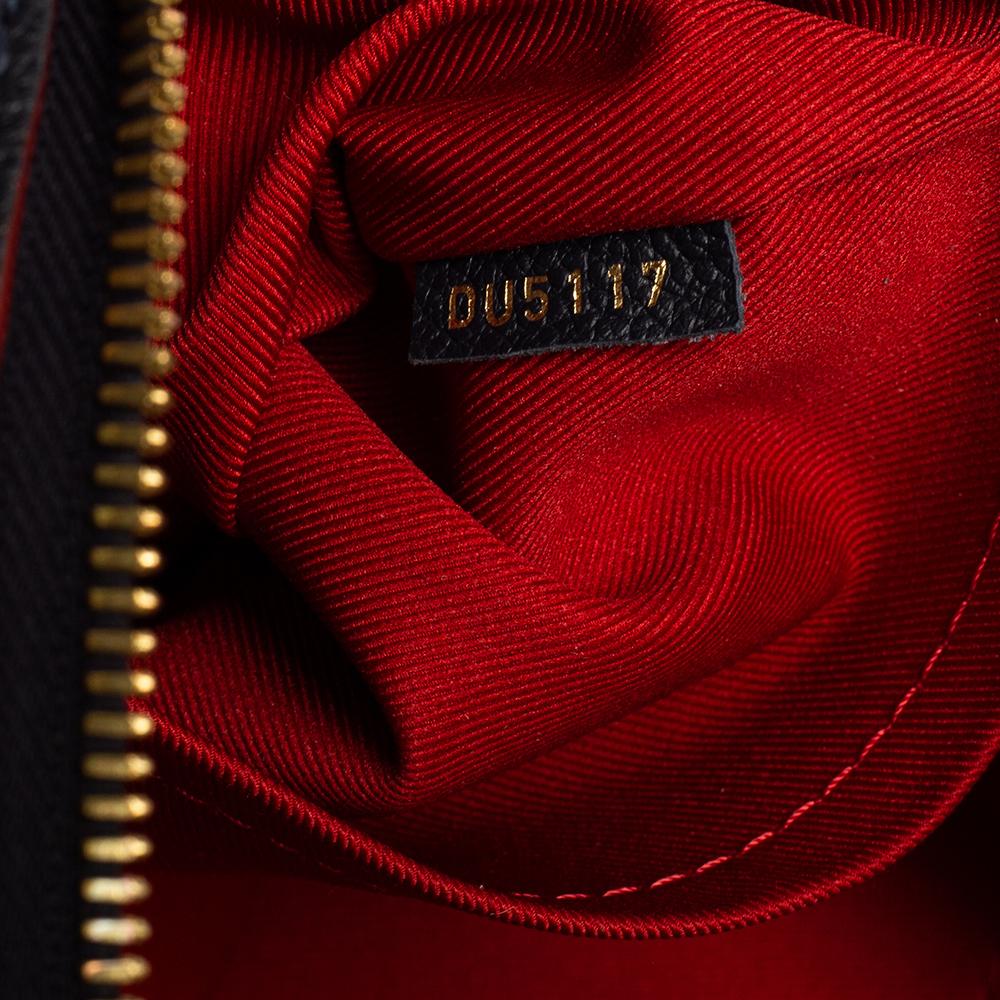 Louis Vuitton Bleu Infini Monogram Empreinte Leather Ponthieu PM Bag 5