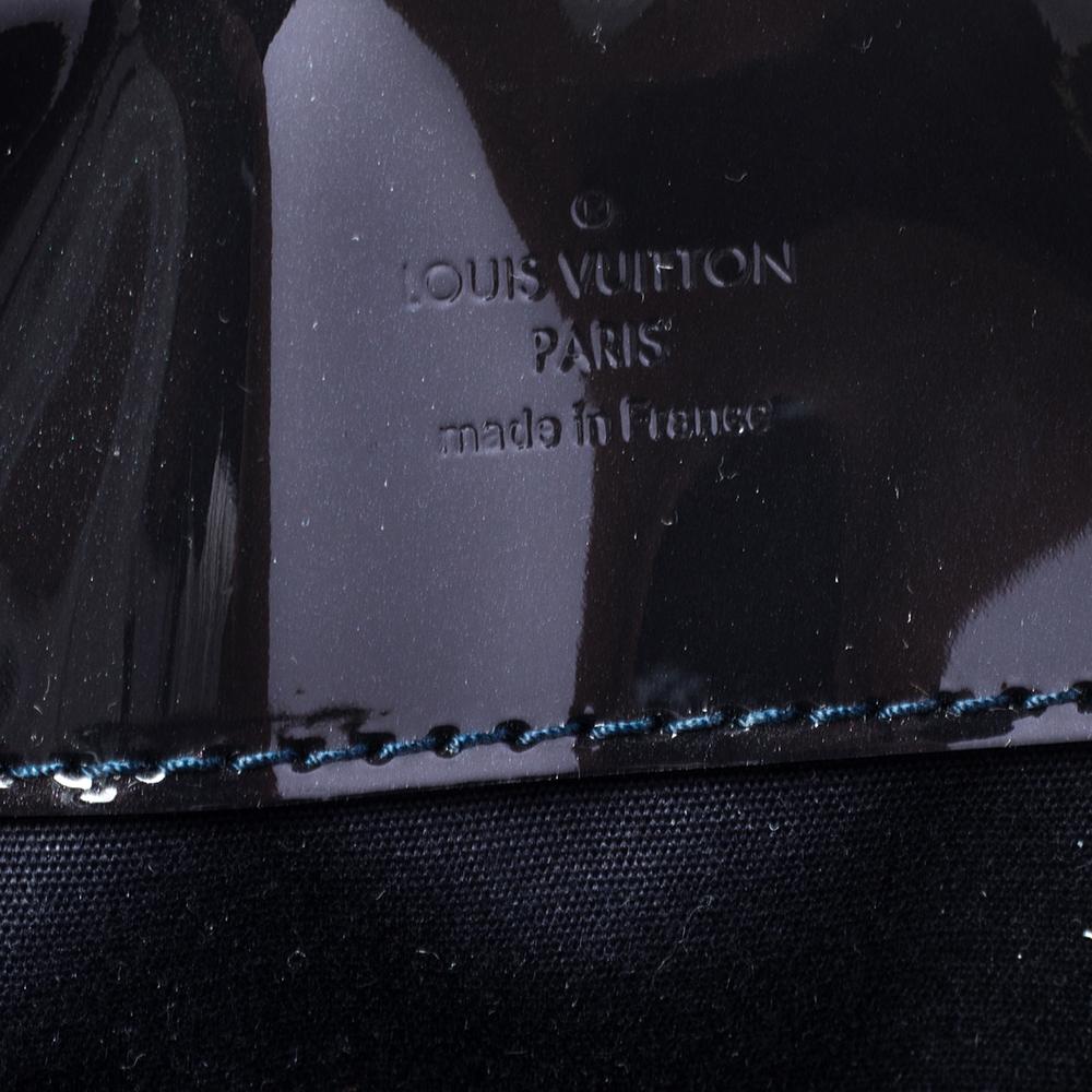 Louis Vuitton Bleu Infini Monogram Vernis Melrose Avenue Bag 6