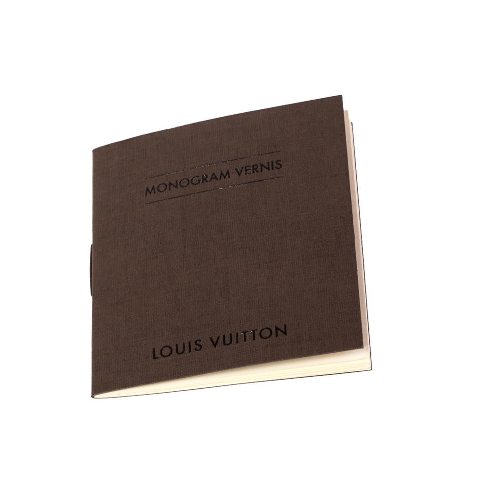 Louis Vuitton Bleu Infini Monogram Vernis Melrose Avenue Bag 4