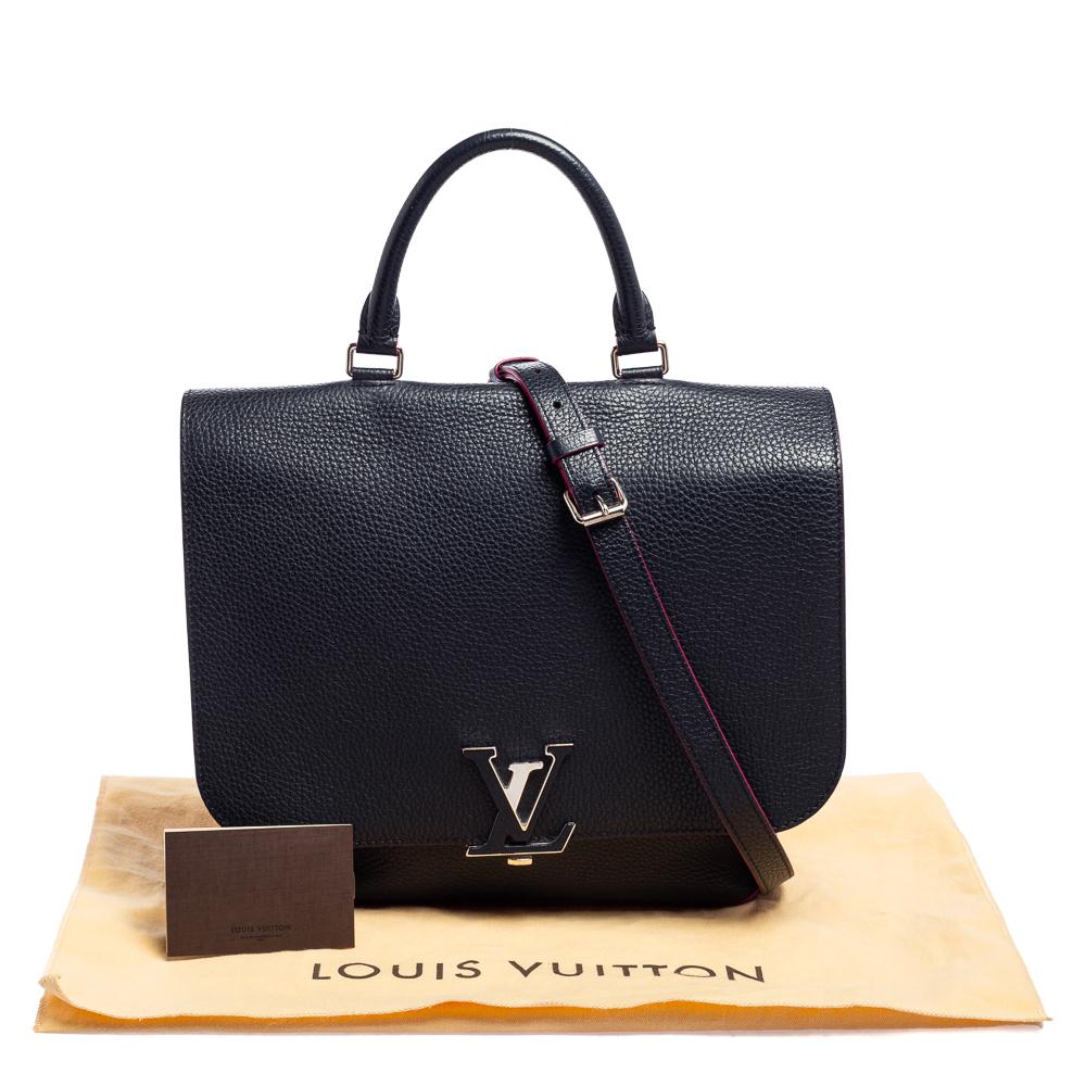 Louis Vuitton Bleu Infini Taurillon Leather Volta Bag 7