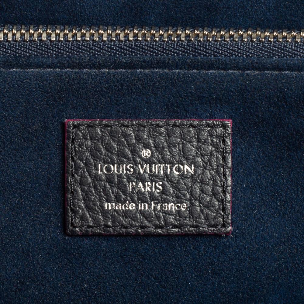 Louis Vuitton Bleu Infini Taurillon Leather Volta Bag 3