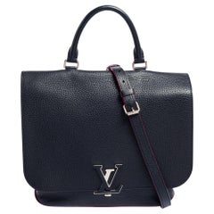 Louis Vuitton Bleu Infini Taurillon Leather Volta Bag