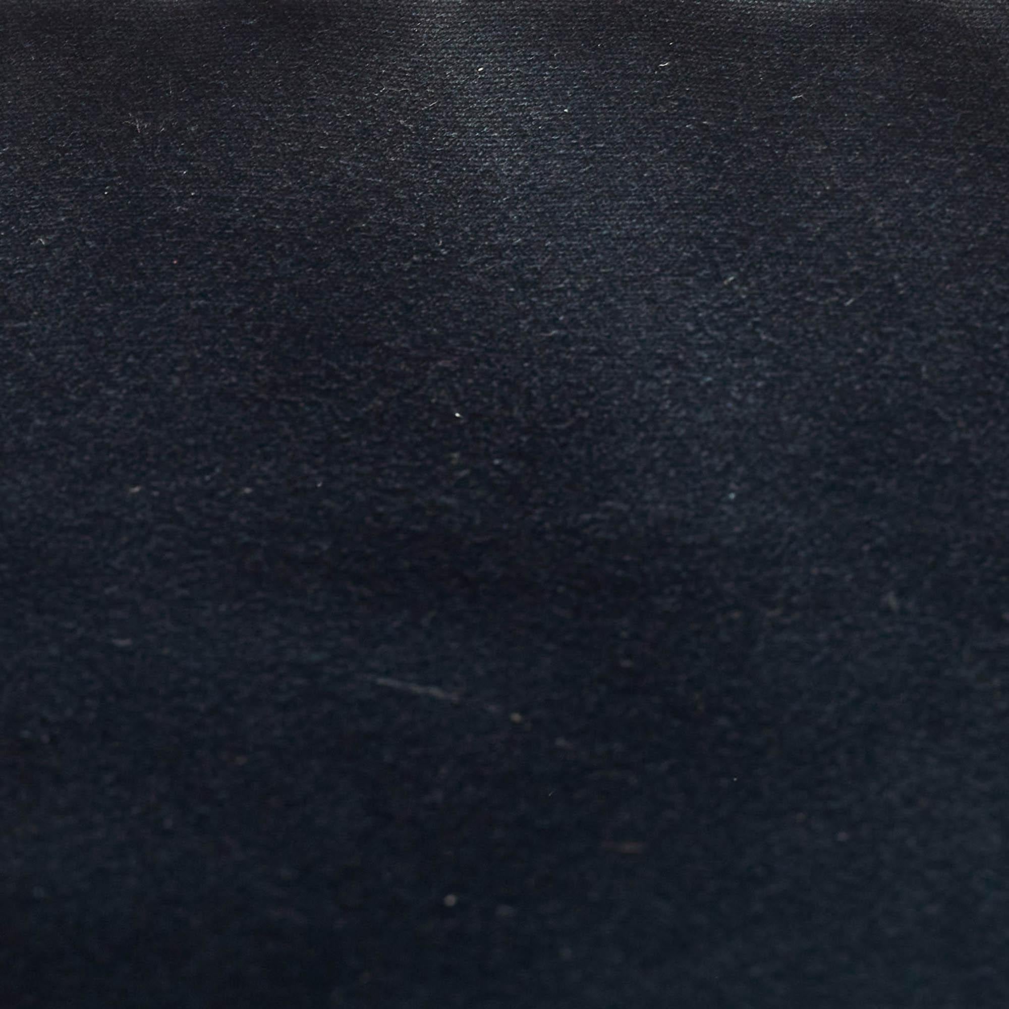 Louis Vuitton Bleu Nuit Monogram Vernis Bellevue GM Bag For Sale 7