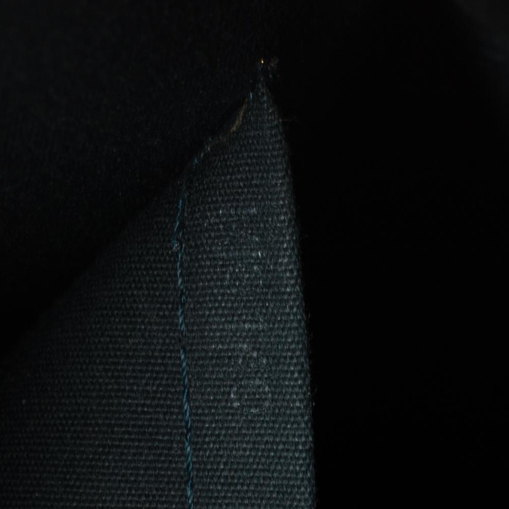 Louis Vuitton Bleu Nuit Monogram Vernis Leather Alma PM Bag 3