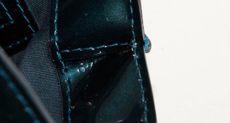 Louis Vuitton - Wilshire PM Monogram Vernis Leather Bleu Infini