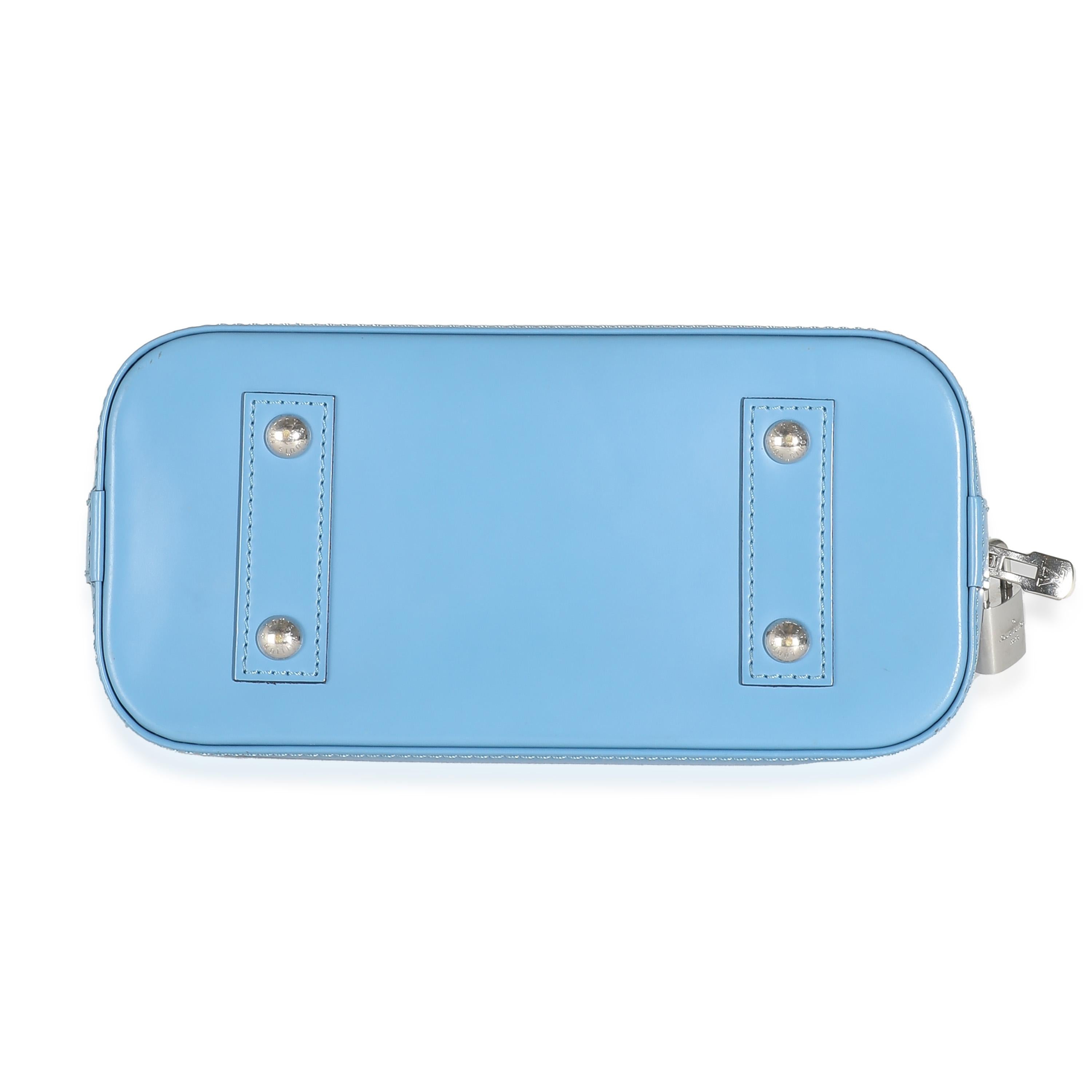Louis Vuitton Bleuet Epi Jacquard Alma BB 3