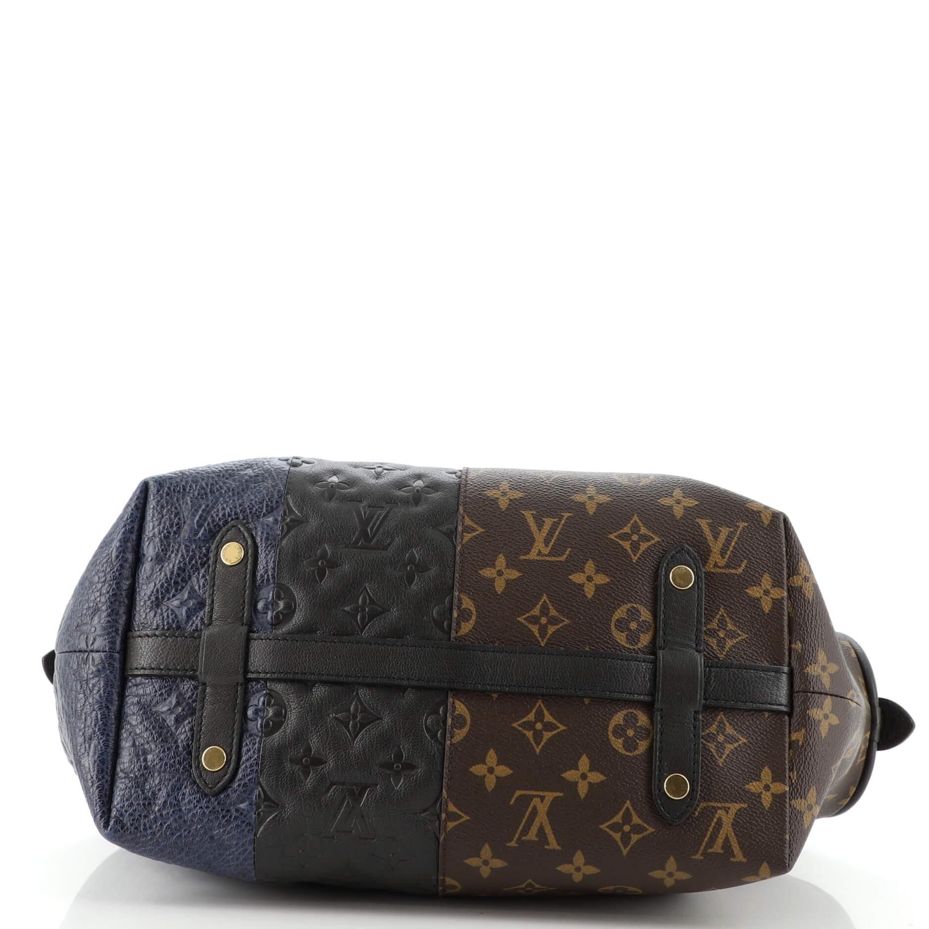 Louis Vuitton Blocks Zipped Tote Limited Edition Monogram In Good Condition In NY, NY