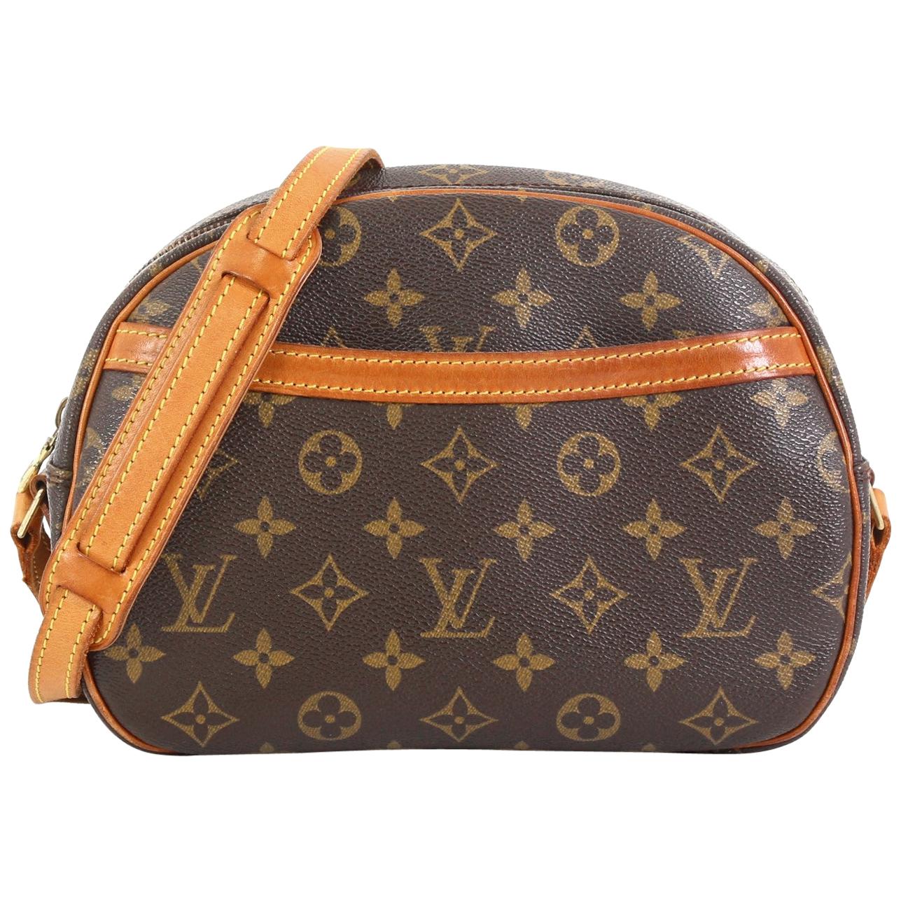 Louis Vuitton Classic Monogram Canvas Blois Crossbody Bag
