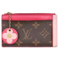 Louis Vuitton Blooming Flowers Zipped Card Holder, 2019