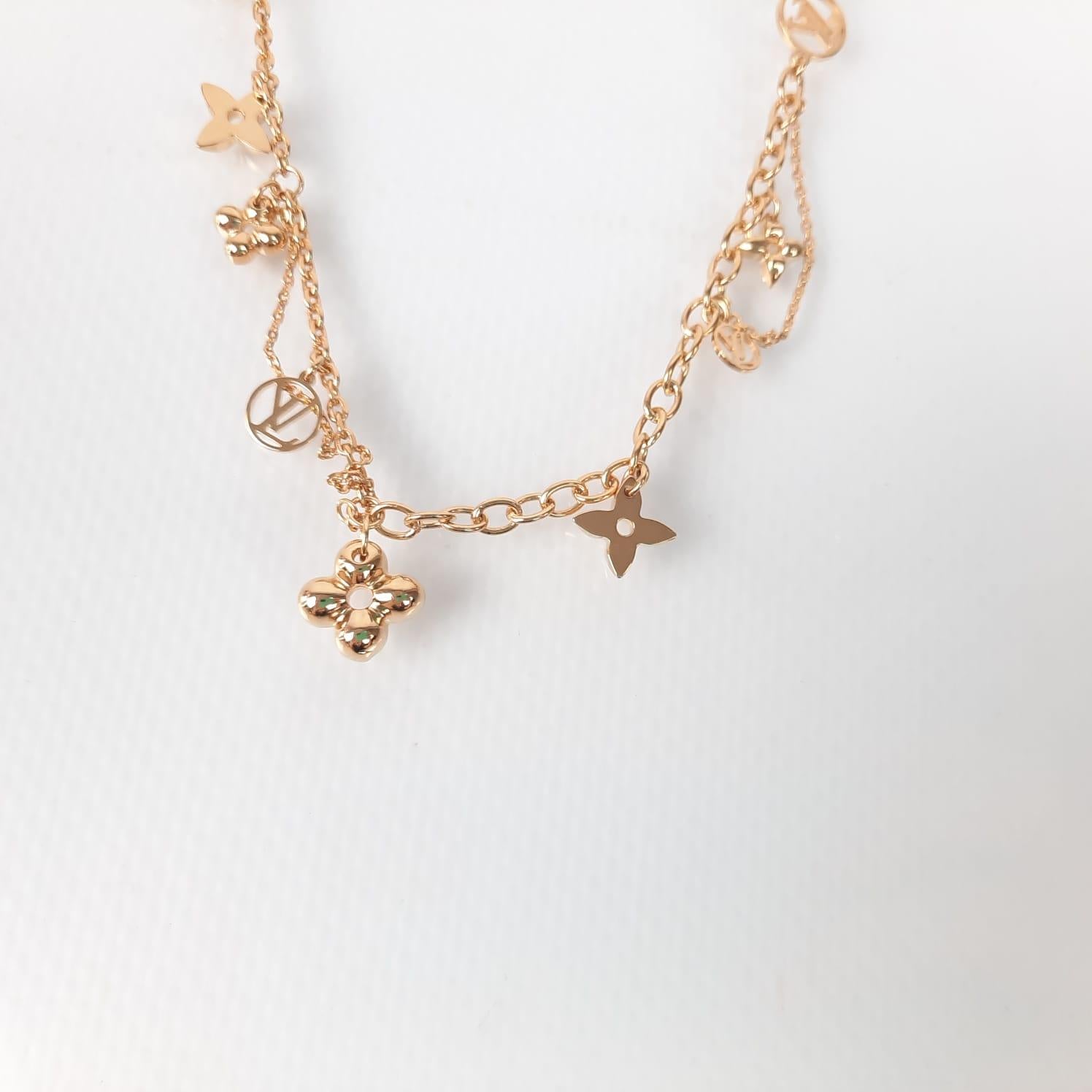 louis vuitton blooming supple necklace dupe