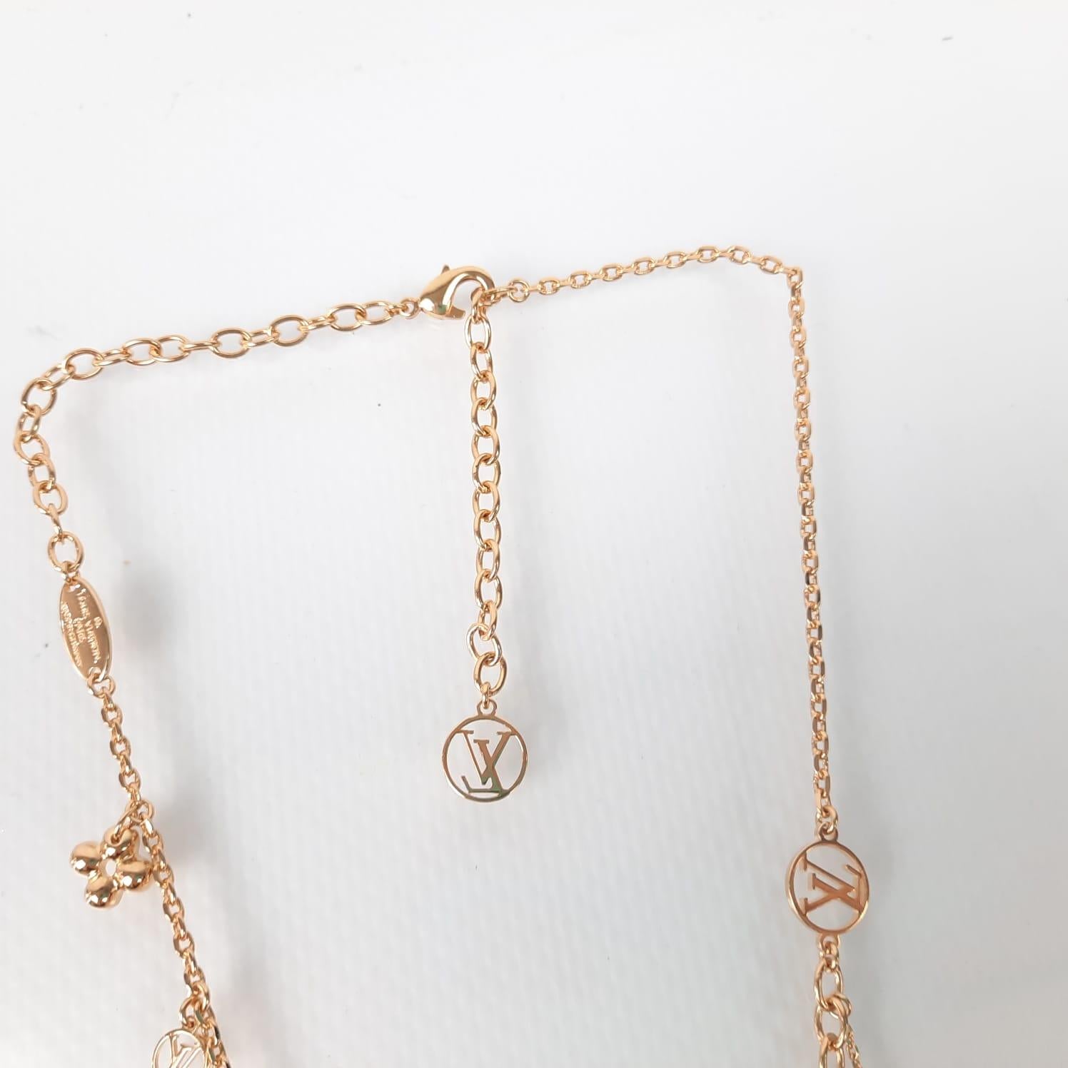 louis vuitton necklace dupe