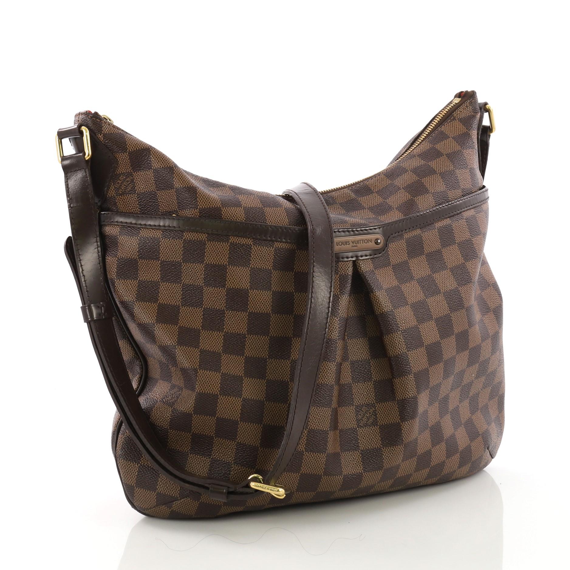 Black Louis Vuitton Bloomsbury Handbag Damier GM