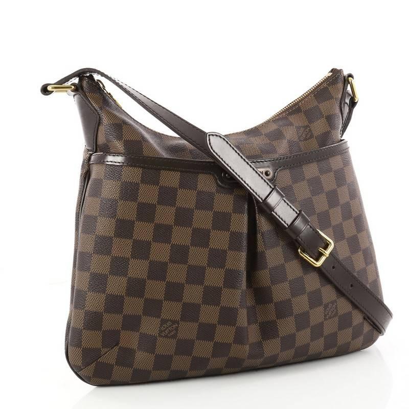 Black Louis Vuitton Bloomsbury Handbag Damier PM