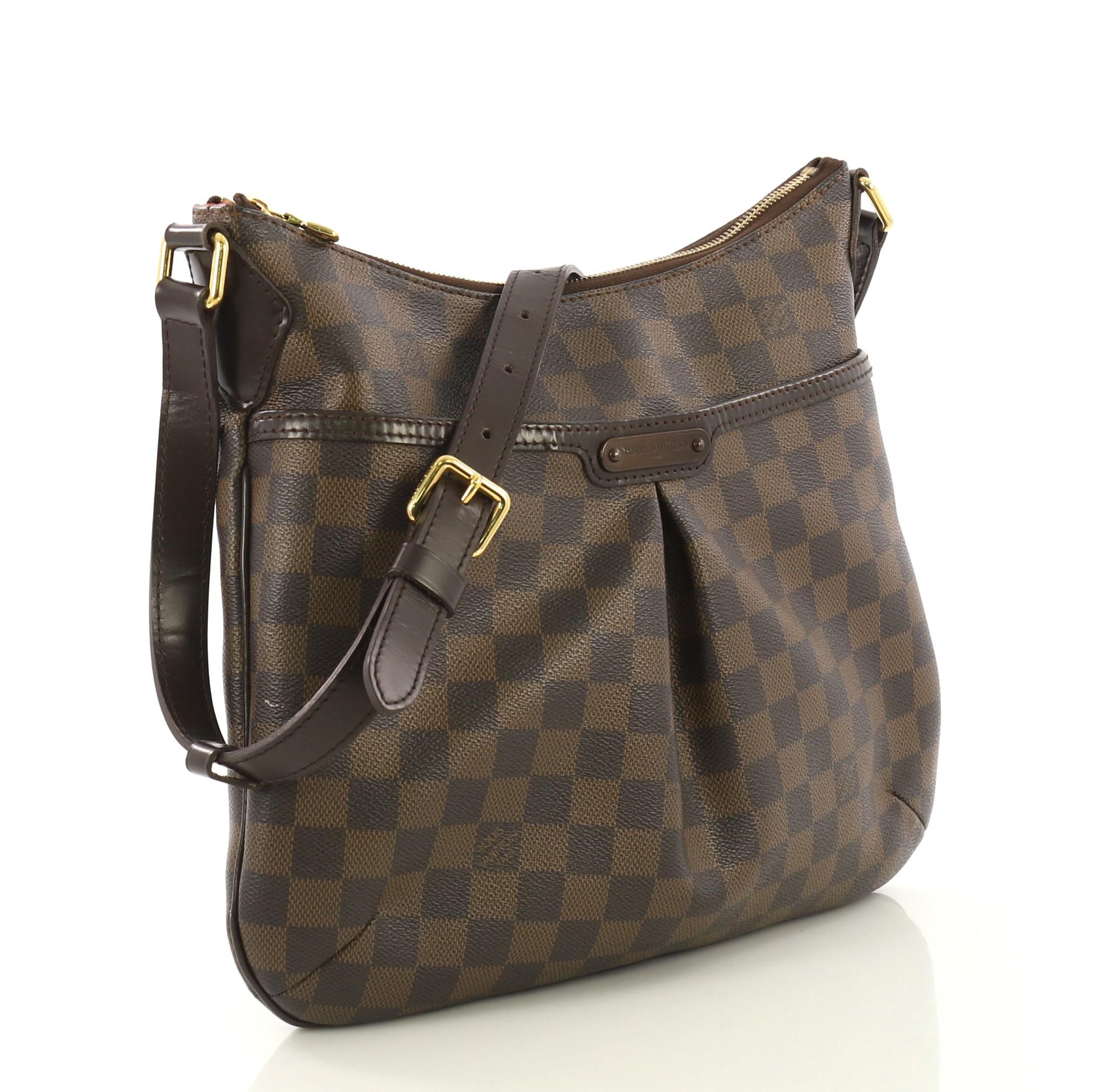 Black Louis Vuitton Bloomsbury Handbag Damier PM