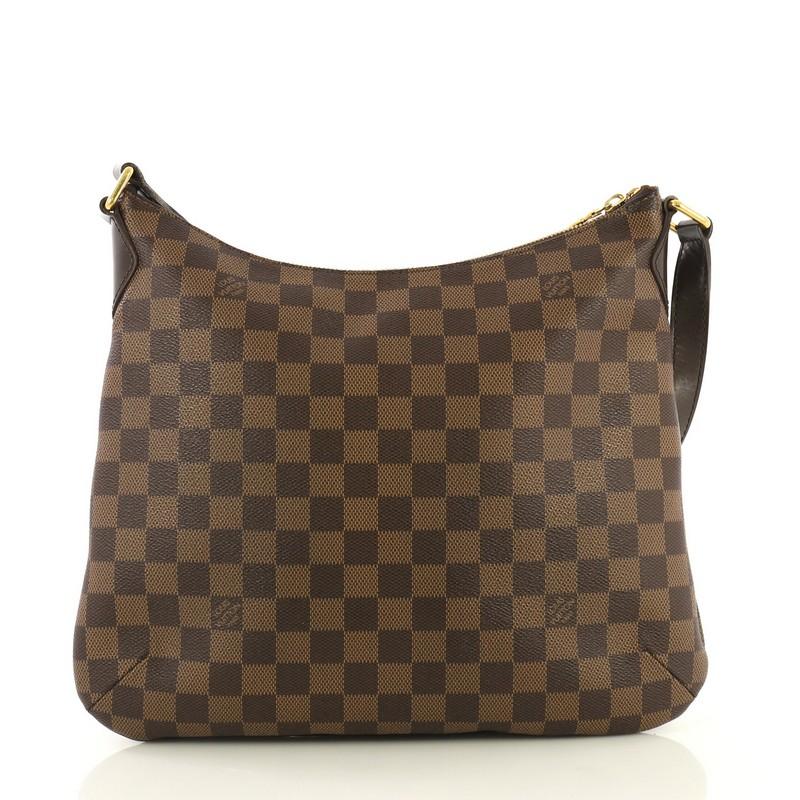 Black Louis Vuitton Bloomsbury Handbag Damier PM