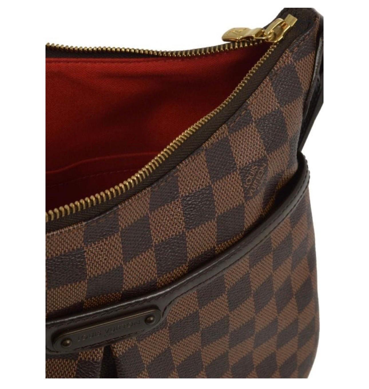 Louis Vuitton Bloomsbury PM Damier Ebene Canvas Crossbody Bag For Sale 5