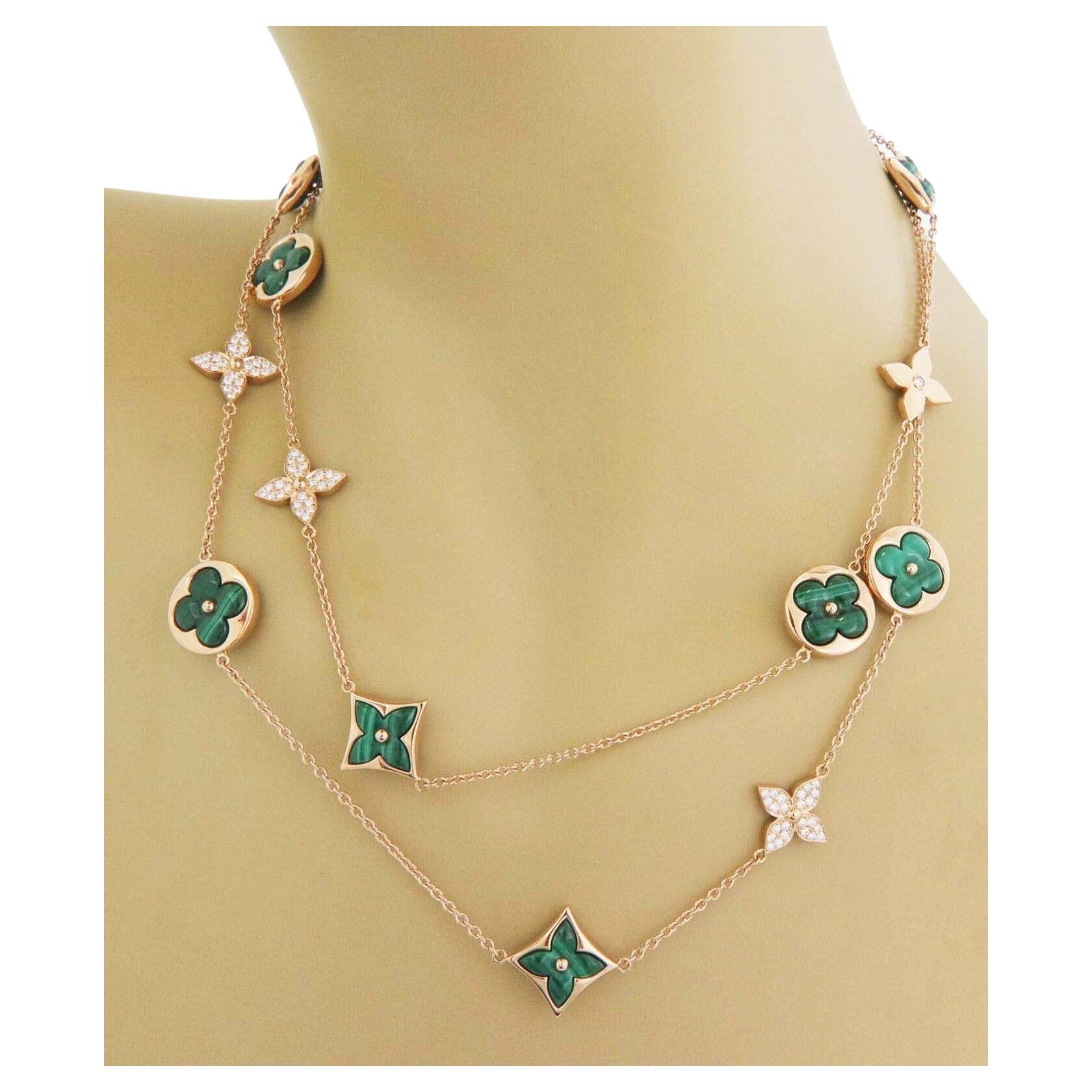 Louis Vuitton Blossom Sautoir Diamond Mother Of Pearl 18k Pink Gold Louis Vuitton Blossom Sautoir Diamond Mother Of Pearl 18k Pink Gold