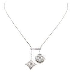 Louis Vuitton 'Blossom Négligé' White Gold and Diamond Necklace
