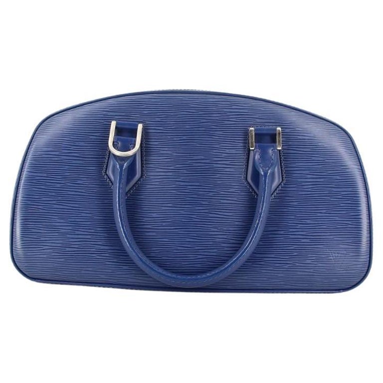 Louis Vuitton Blu Bowling Handbag For Sale at 1stDibs