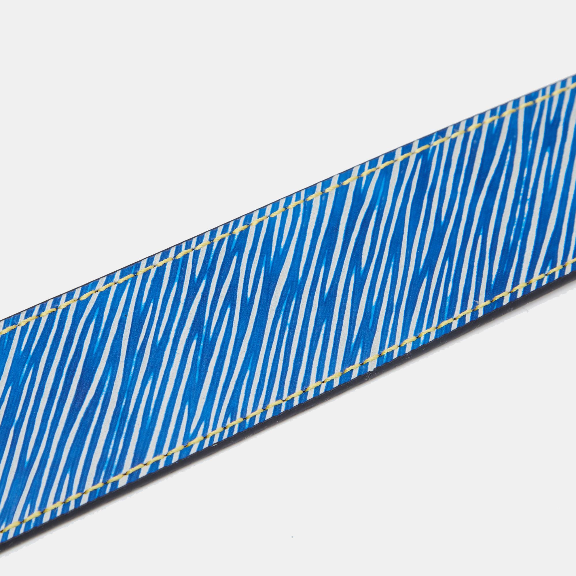 louis vuitton blue strap