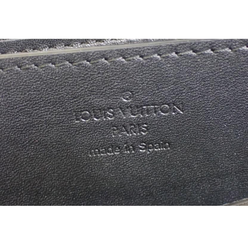 Louis Vuitton Blue Camo Damier Cobalt Canvas Leather Zippy XL Wallet 7