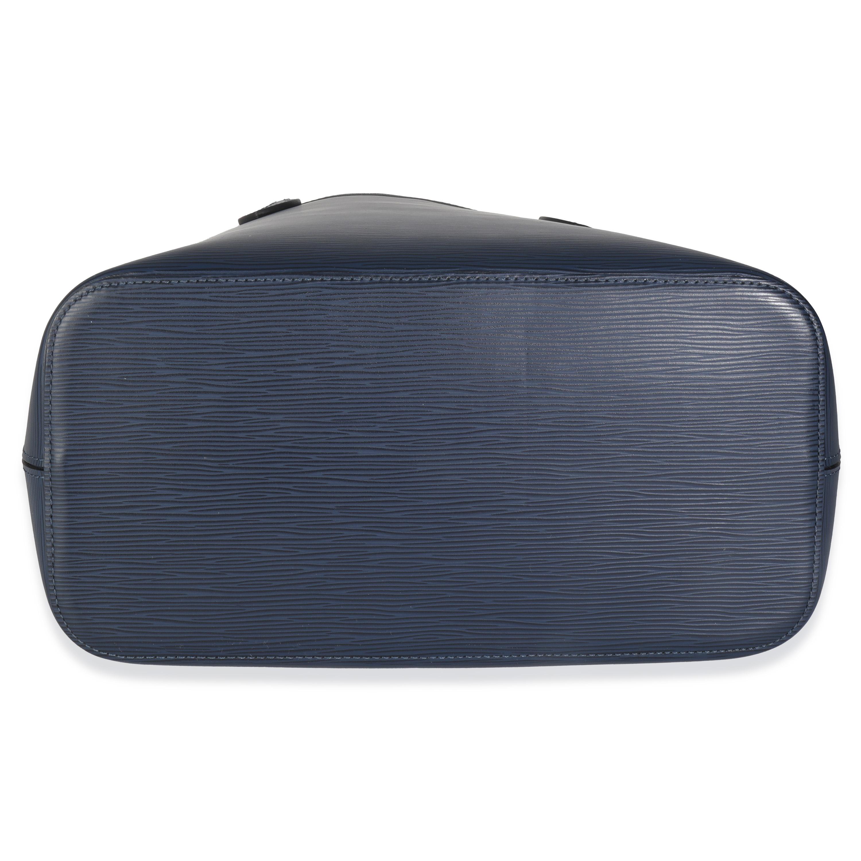 Louis Vuitton Blue Celeste Epi Neverfull MM 3