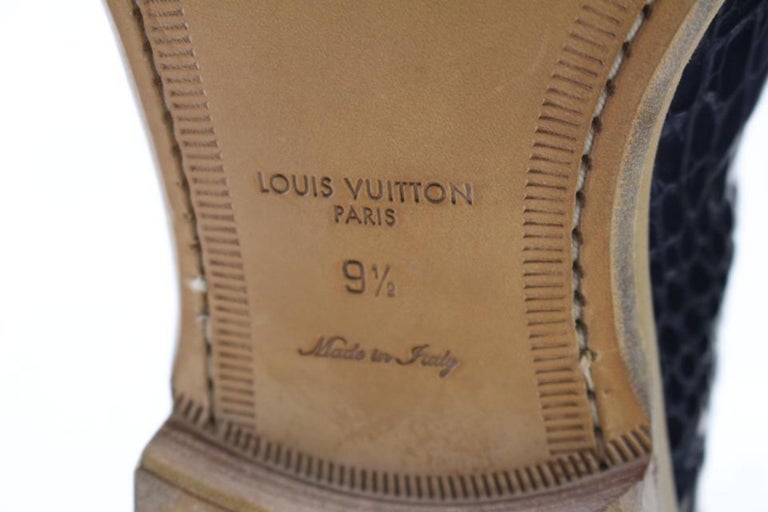 Louis Vuitton Blue Chelsea Alligator 22lr0701 Boots/Booties For