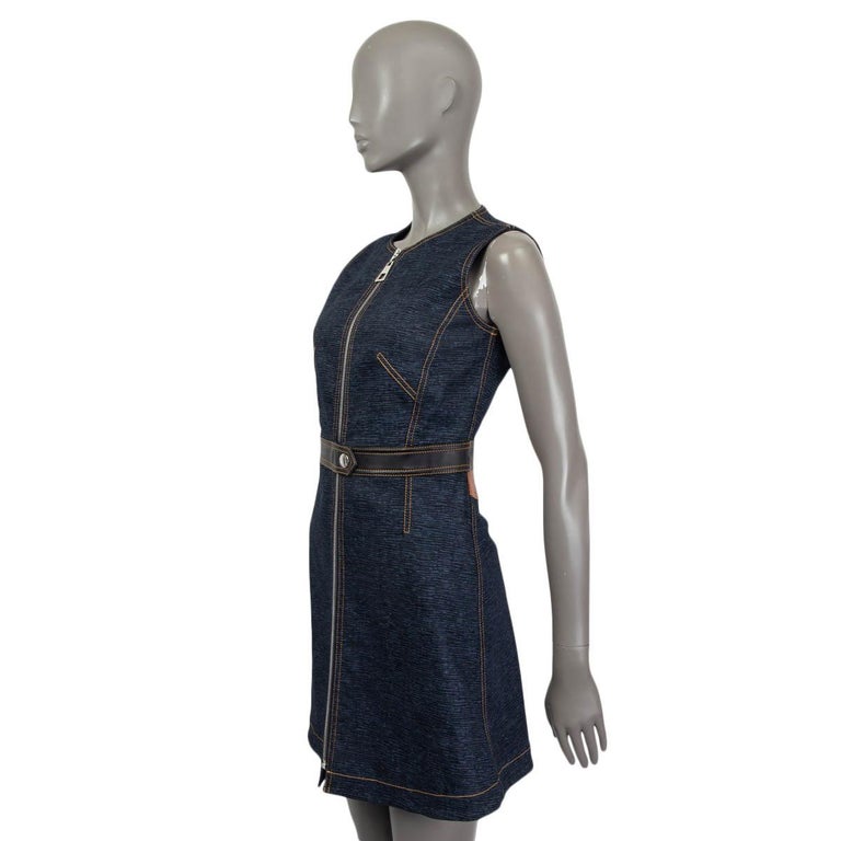 Mini dress Louis Vuitton Beige size 34 FR in Cotton - elasthane - 31614892