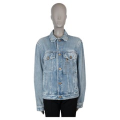 LOUIS VUITTON blue cotton 2020 STAPLES EDITION DNA DENIM Jacket 50