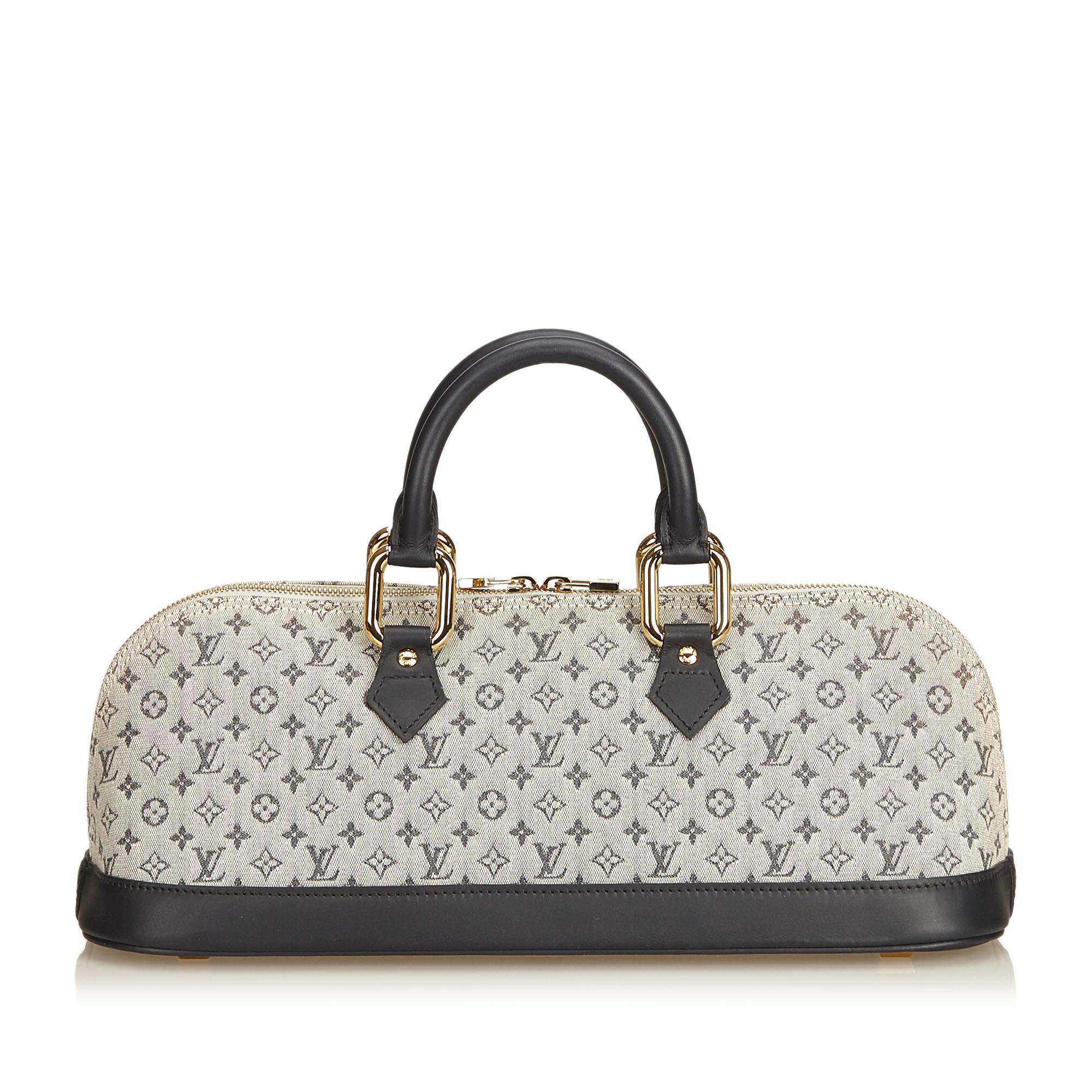 The Alma Long features a monogram mini lin body, rolled leather handles, top zip closure, and an interior zip pocket. It carries as B+ condition rating.

Inclusions: 
This item does not come with inclusions.


Louis Vuitton pieces do not come with