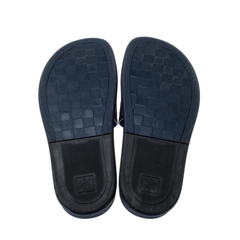 louis vuitton rubber slides