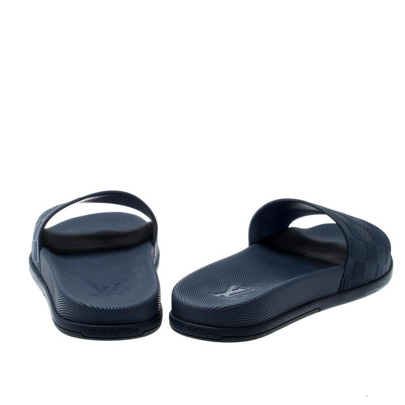 louis vuitton damier slides