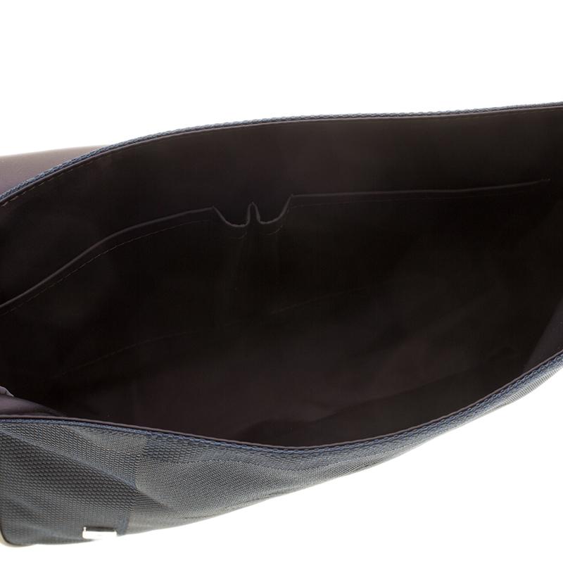 Louis Vuitton Blue/Dark Brown Damier Canvas Geant Messenger Bag 6