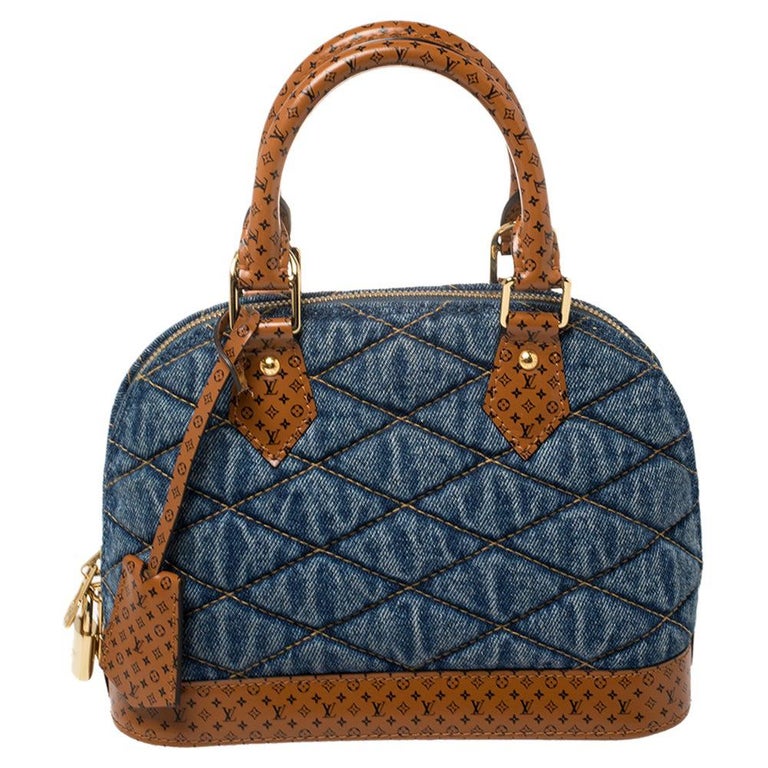 Louis Vuitton Denim Alma BB Bag at 1stDibs