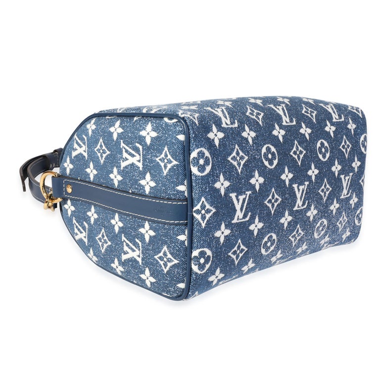 vuitton denim speedy bandouliere