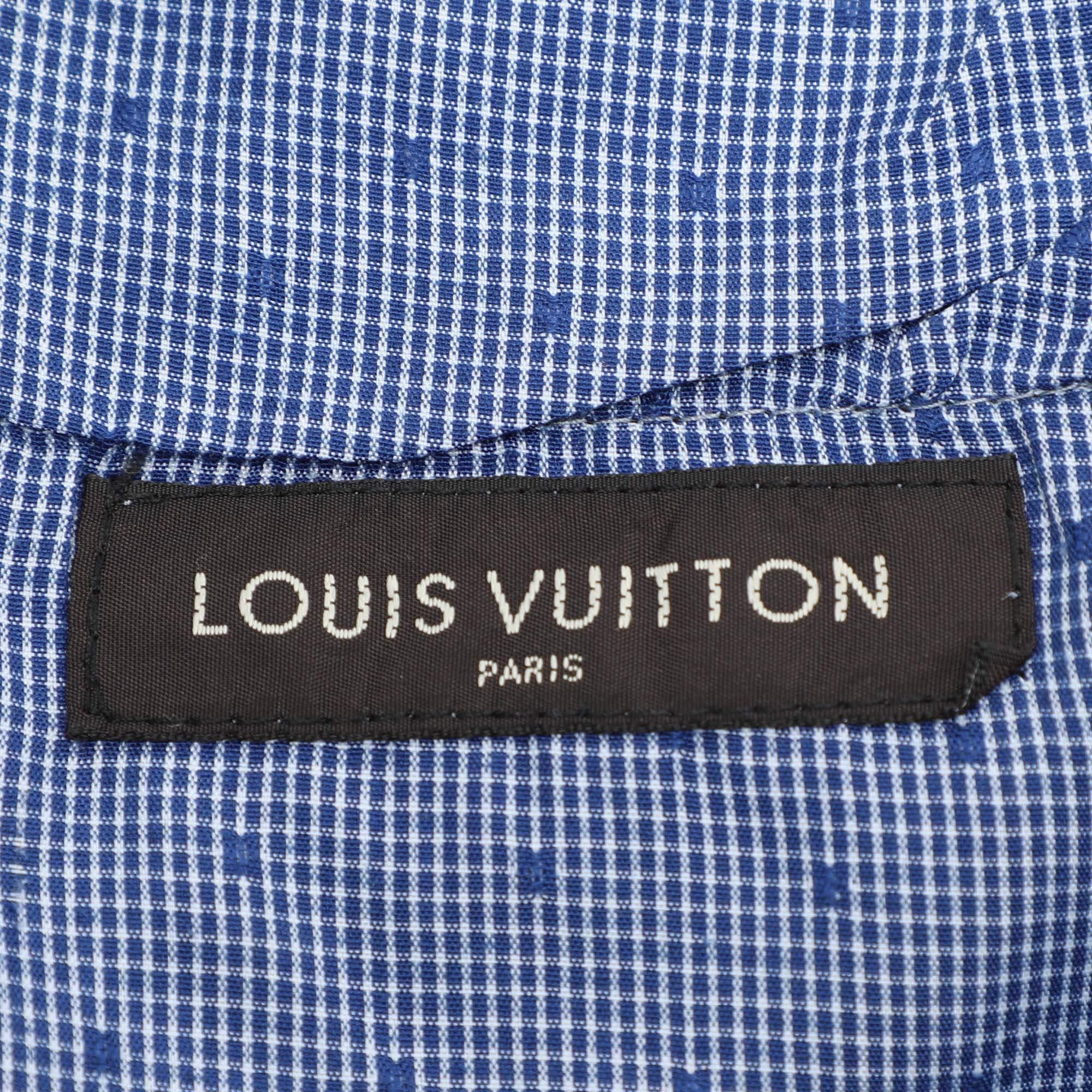 Men's Louis Vuitton Blue Denim Jeans XL For Sale