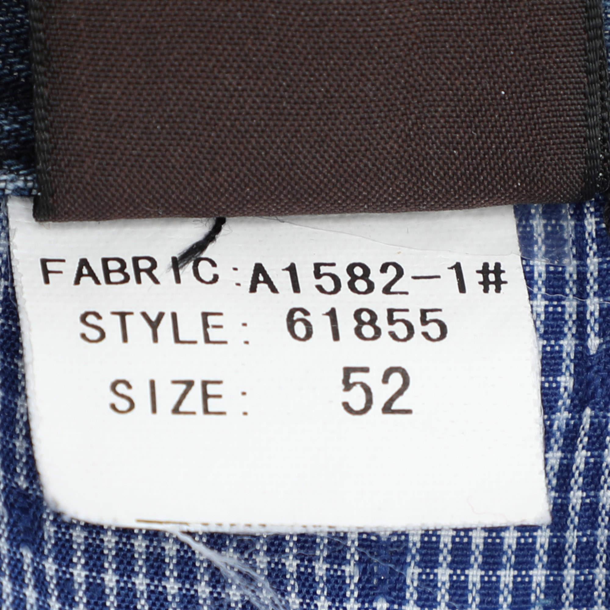 Louis Vuitton Blue Denim Jeans XL For Sale 1