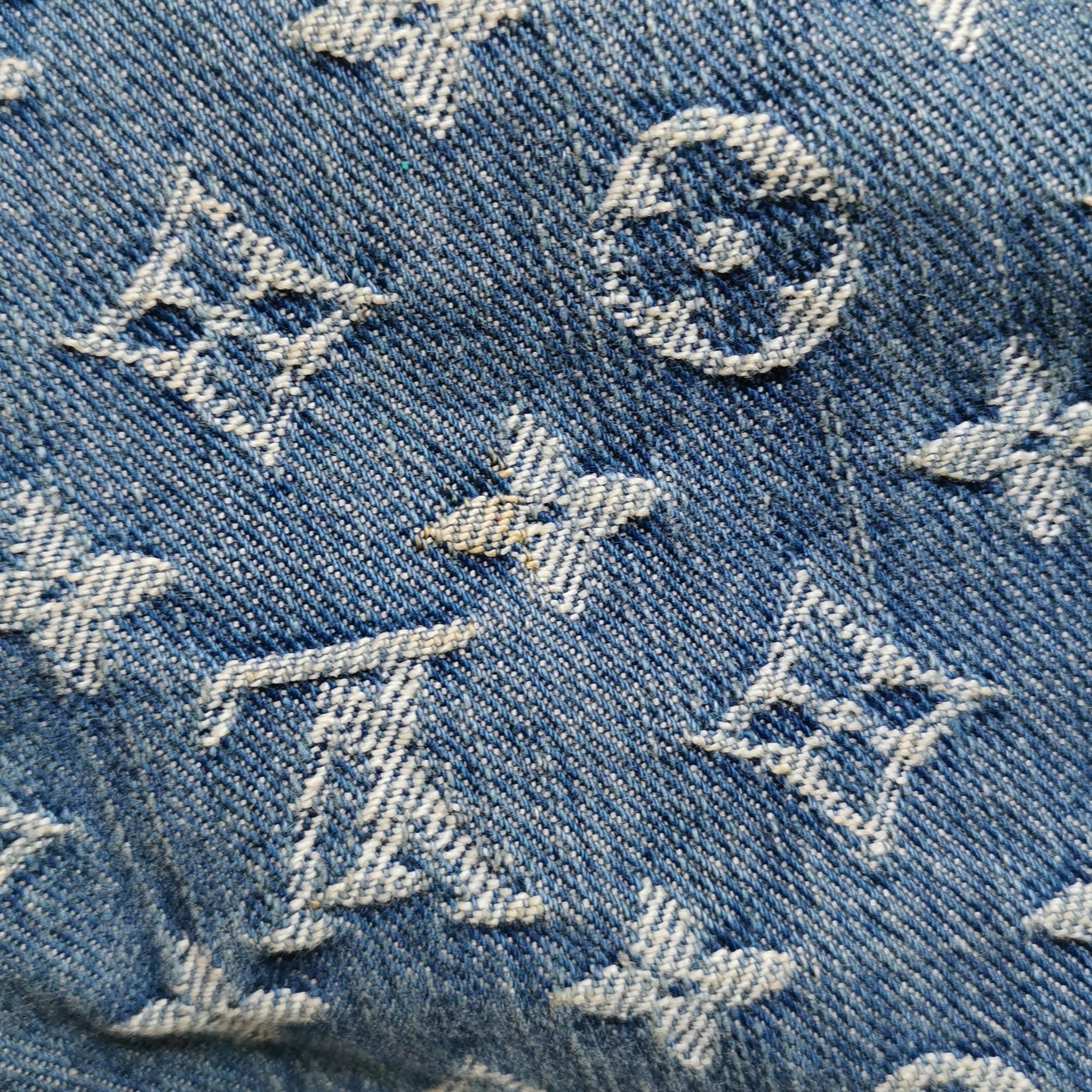 Louis Vuitton Blue Denim Neo Speedy Boston Bag 10