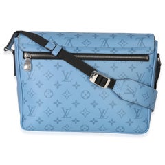 Louis Vuitton Blue Denim Taigarama Messengerama