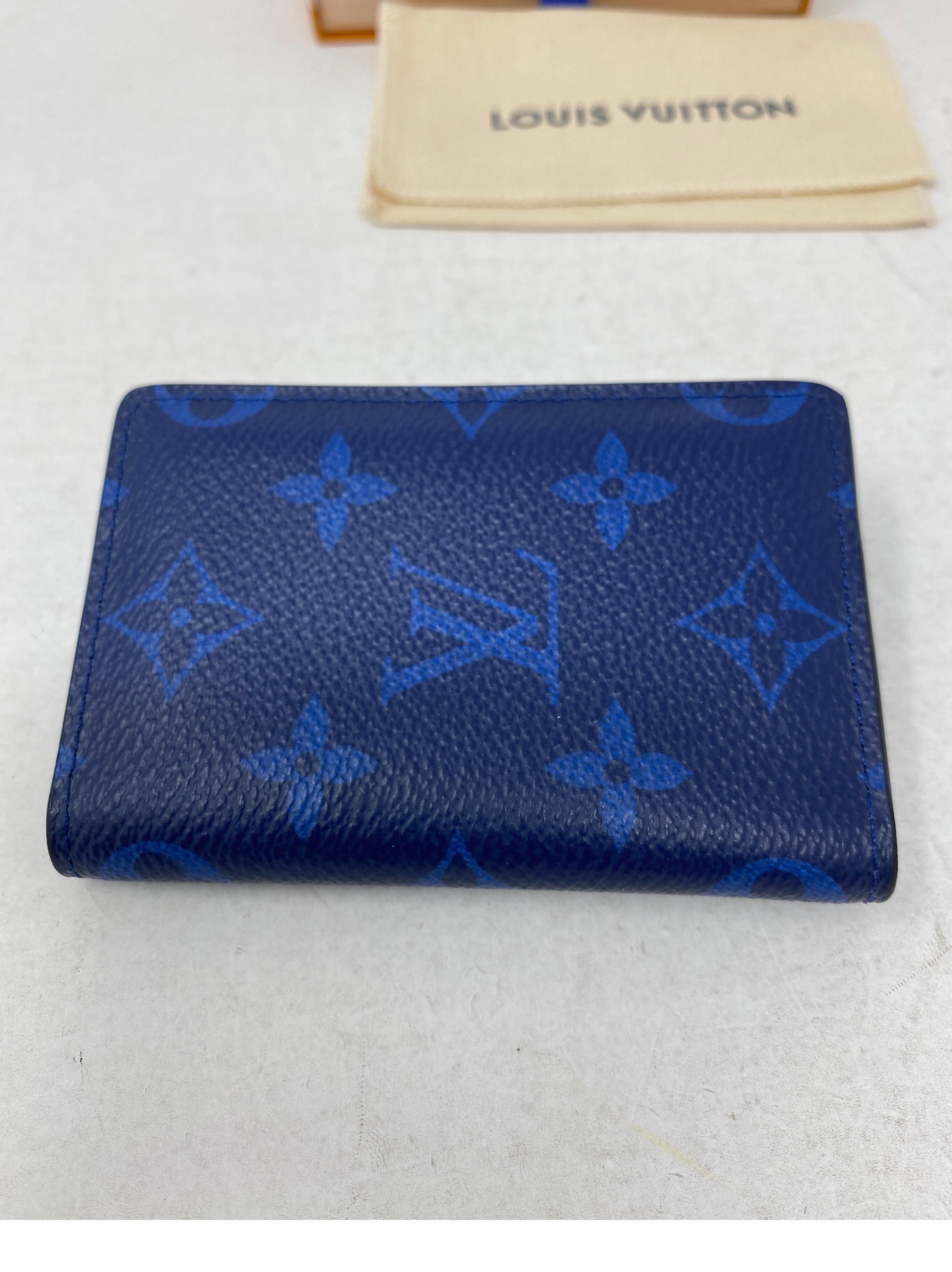 Louis Vuitton Blue Eclipse Wallet 4