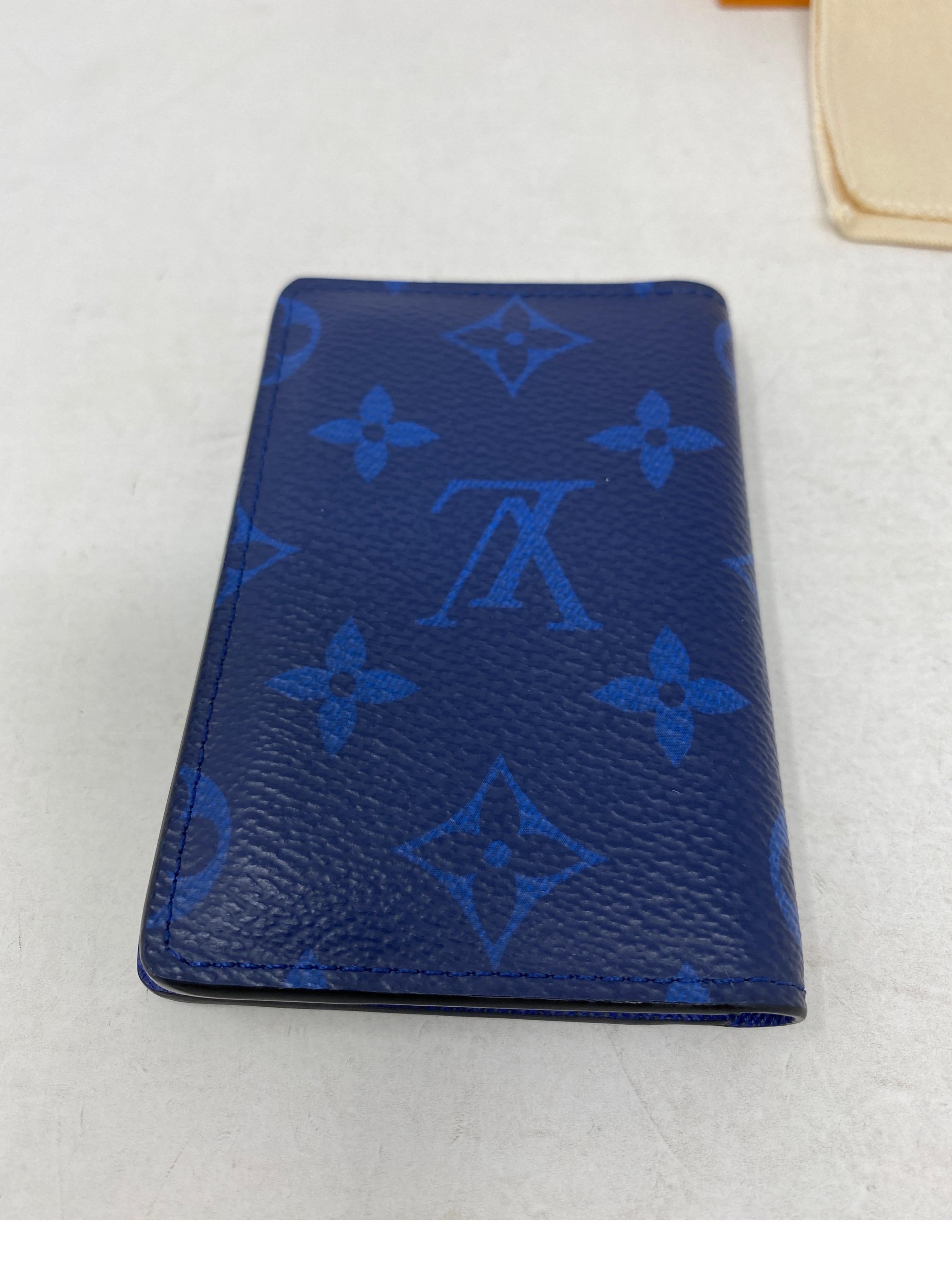 Louis Vuitton Blue Eclipse Wallet 5