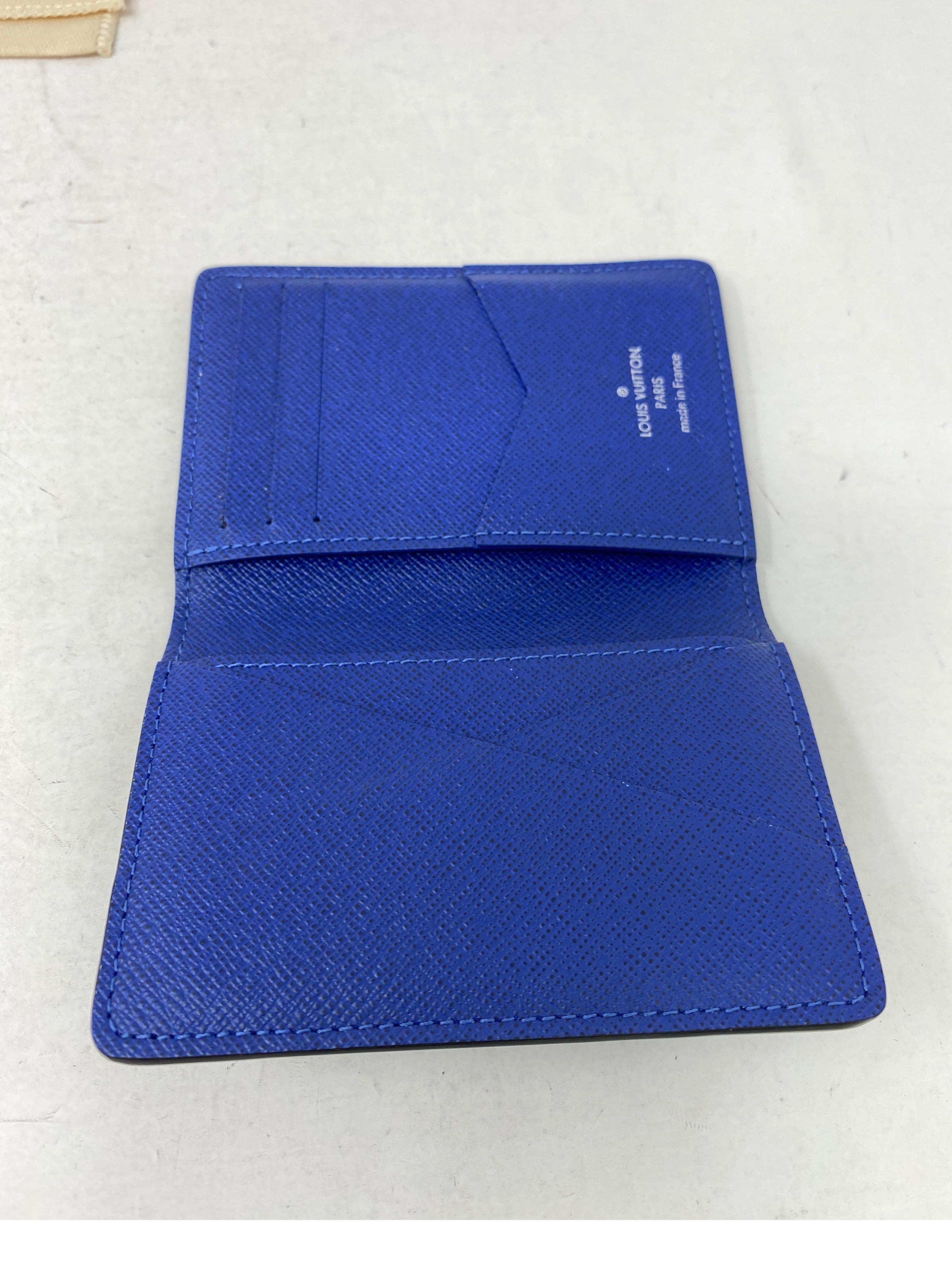 Louis Vuitton Blue Eclipse Wallet 6