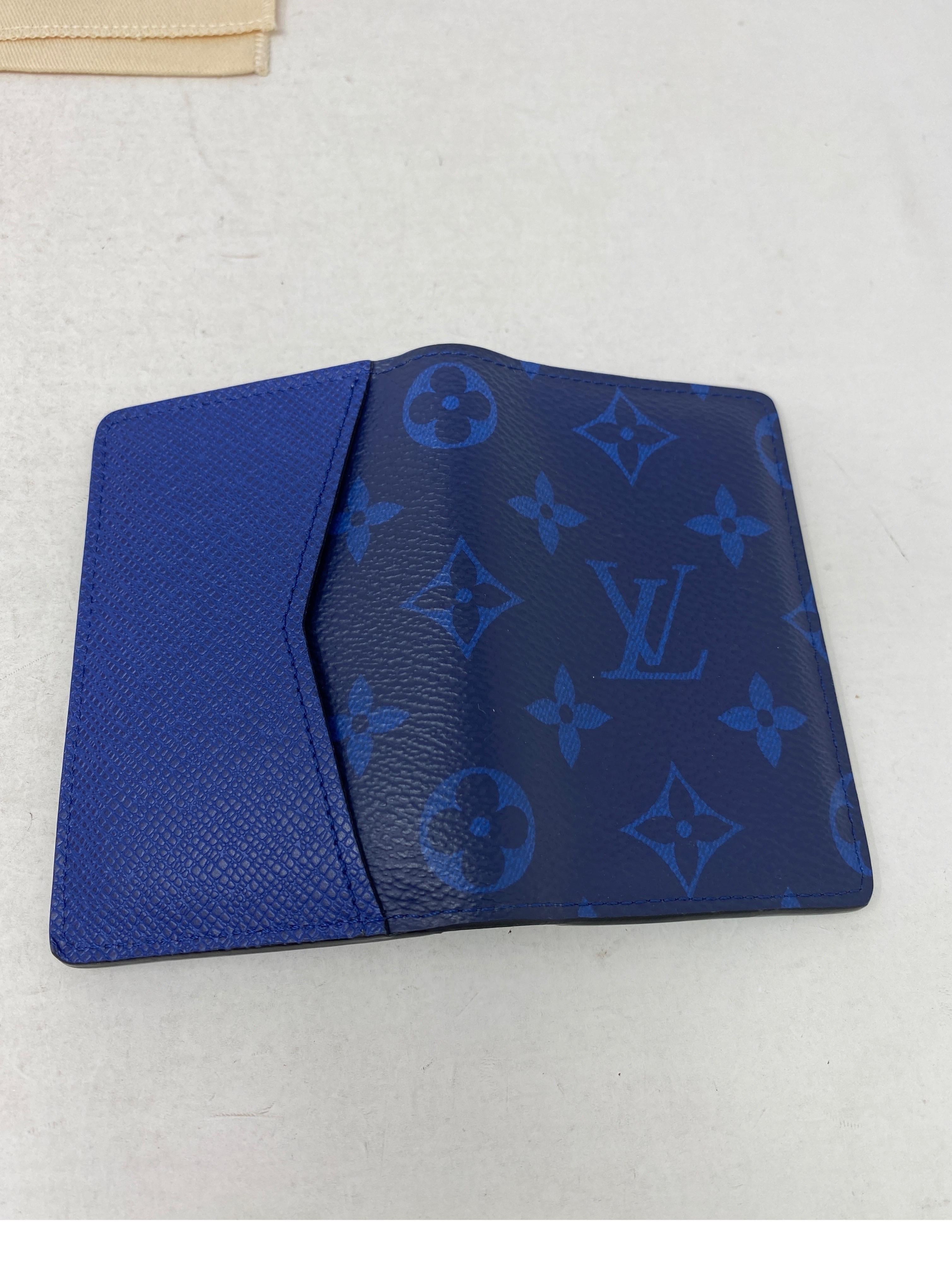 Louis Vuitton Blue Eclipse Wallet 7