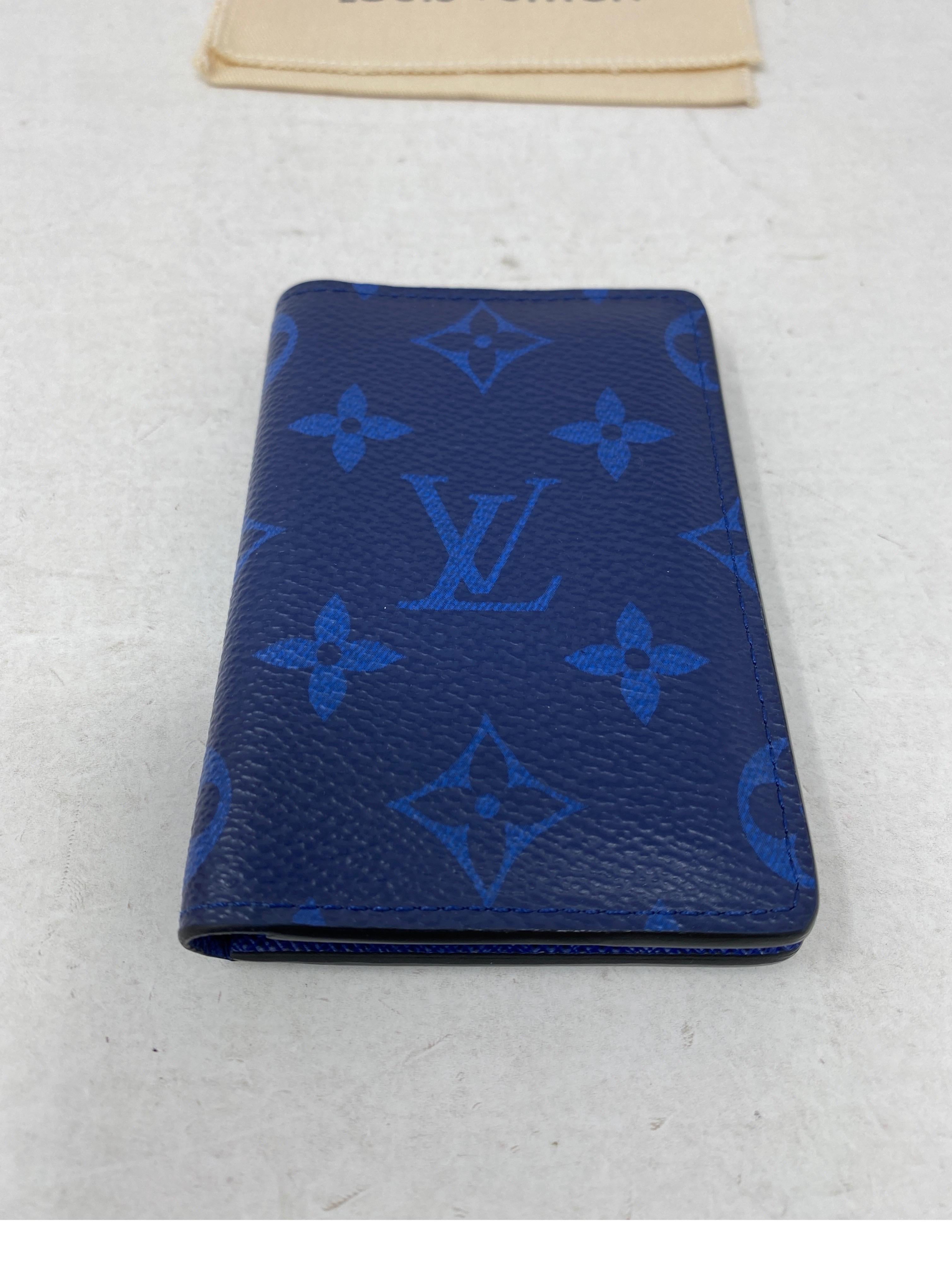 Louis Vuitton Blue Eclipse Wallet 1