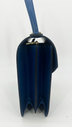 Louis Vuitton Blue Epi Concorde Bag