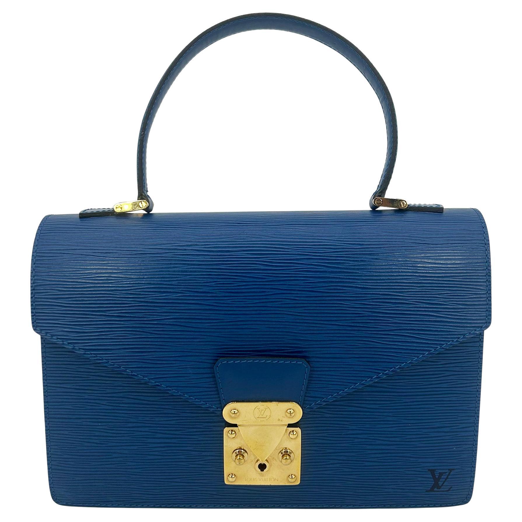 Sac Louis Vuitton Epi Condorde bleu