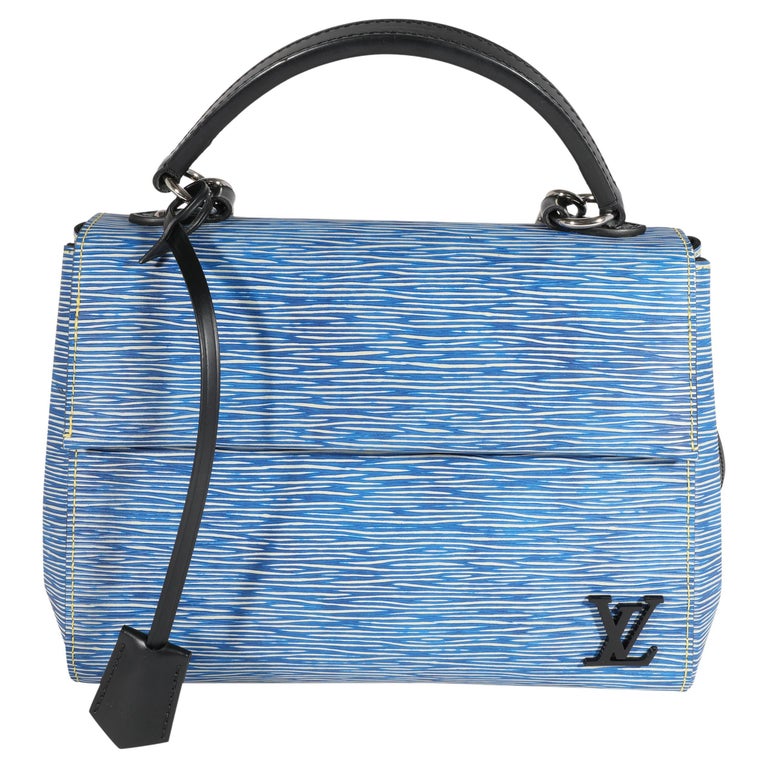Louis Vuitton Blue Epi Denim Cluny BB For Sale at 1stDibs