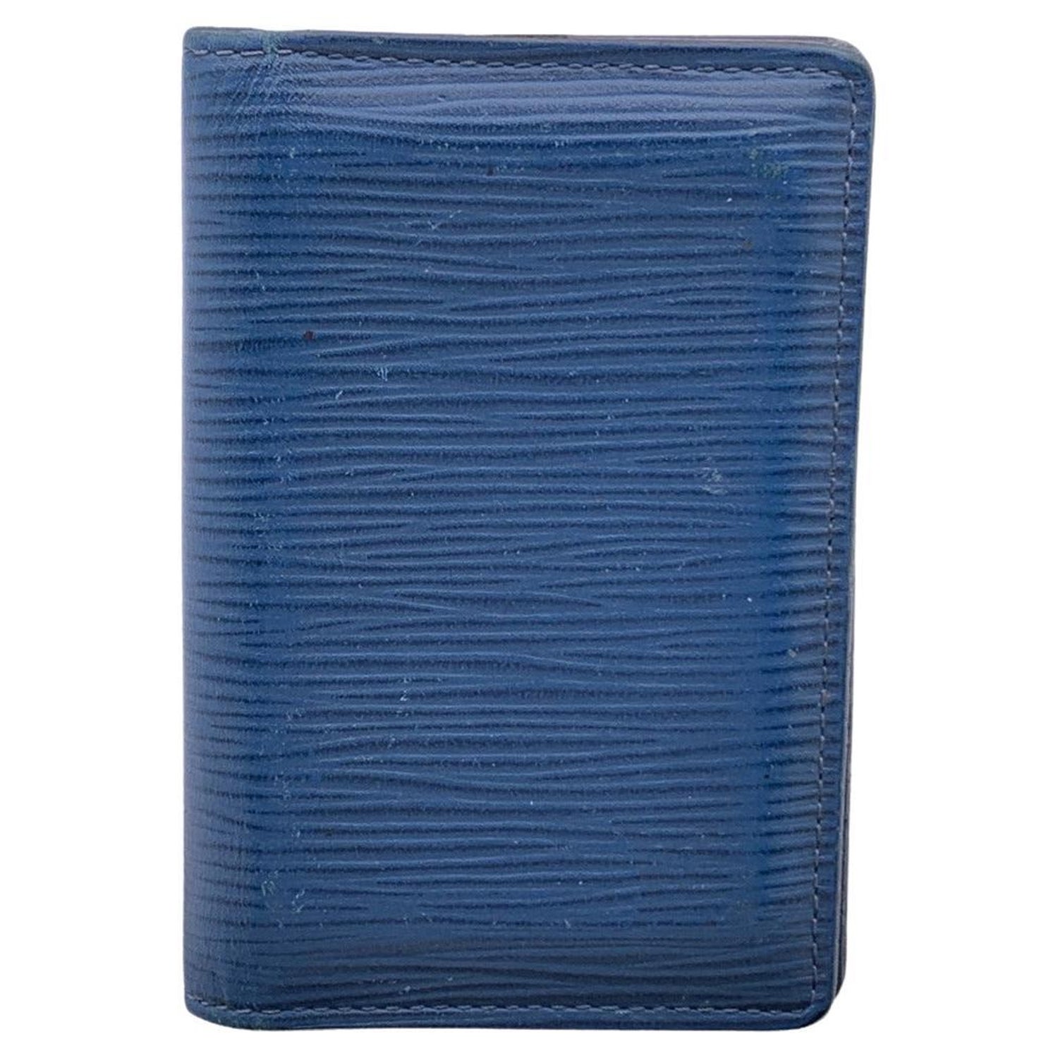 Louis Vuitton Coin Card Holder Monogram Eclipse Lagoon Blue in Taiga  Cowhide Leather/Coated Canvas with Silver-tone - US