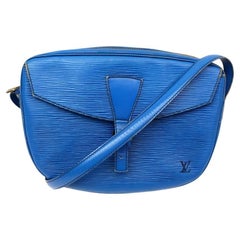 Vintage Louis Vuitton Blue Epi Leather Jeune Fille Crossbody Bag  863399