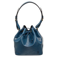 Louis Vuitton Blue Epi Leather Noe PM